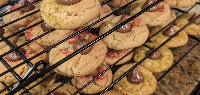 peanut butter blossom cookies